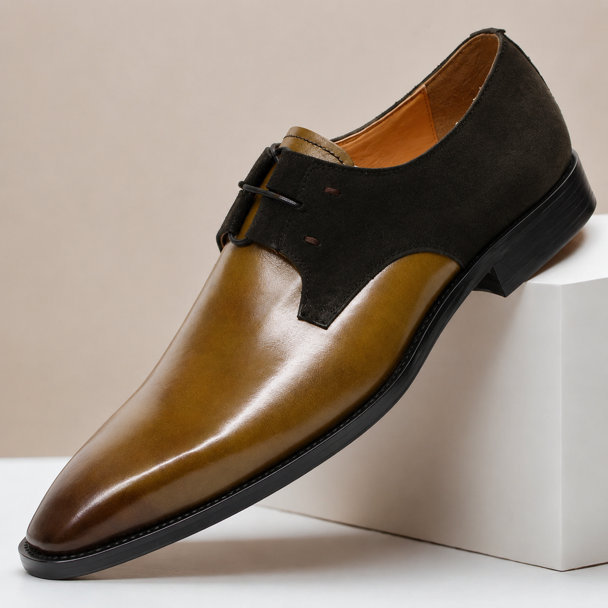 Fletcher Oxfords aus Rindsleder