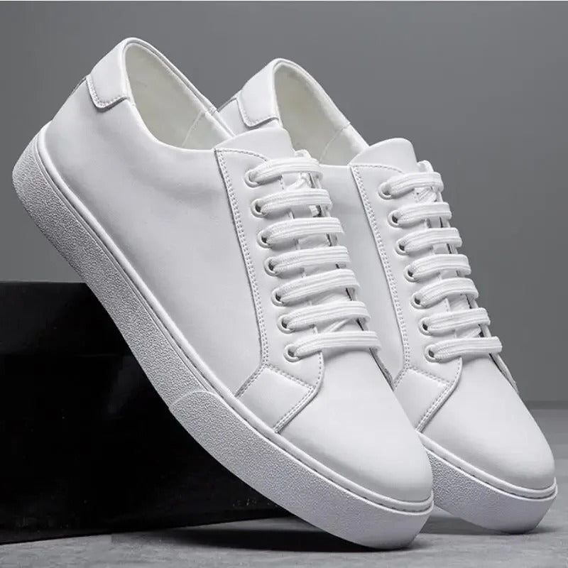 Maver sneakers i ægte læder