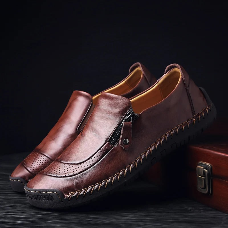 Premio loafers i ægte læder