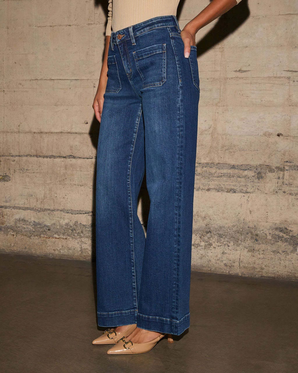 Denim Amaris Contour Front