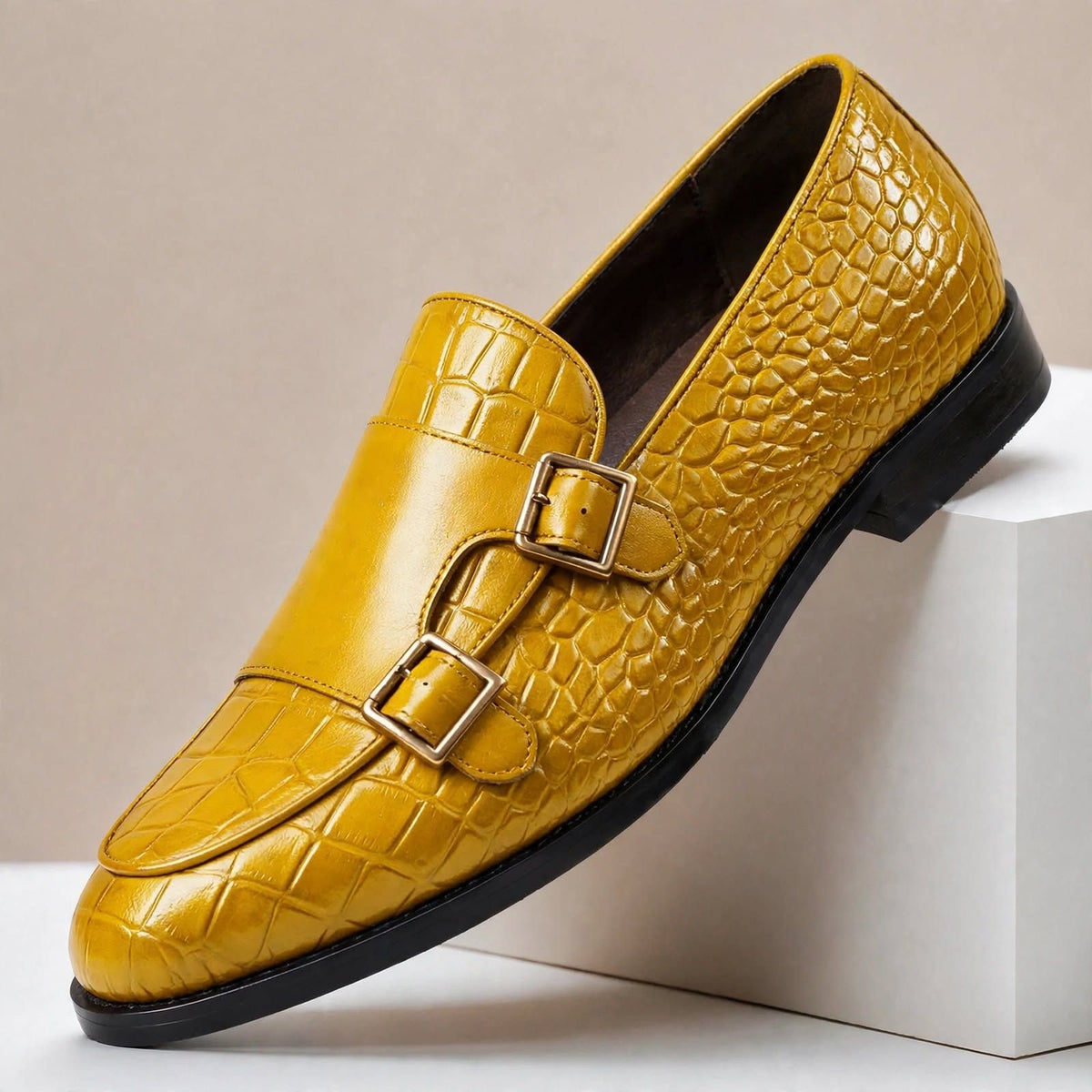 Tobiah loafers i koppeläder