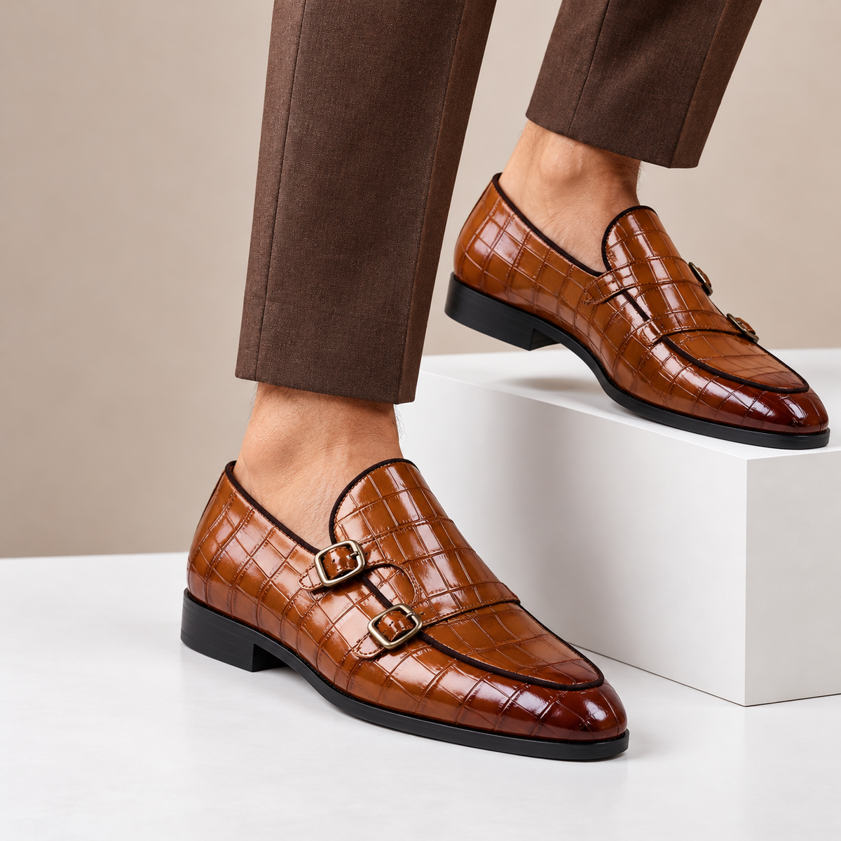 Lerelli Echtleder-Loafer