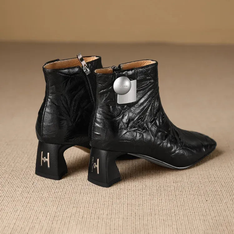 Camille Genuine Leather Boots