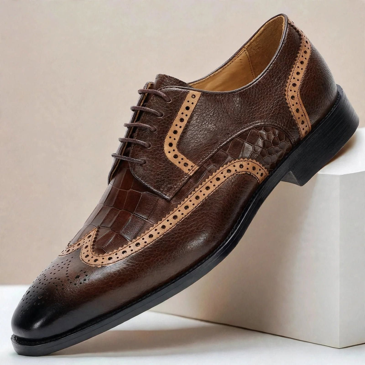 Emerson Cowhide Leather Shoes