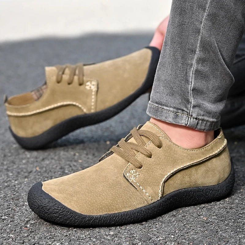 Scarpe in camoscio De Luca