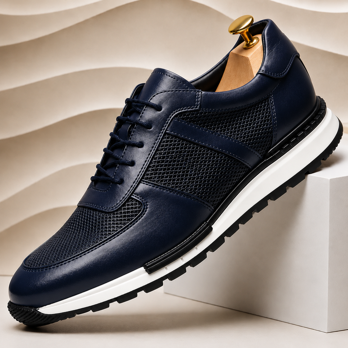Marcelli Rindsleder-Sneaker