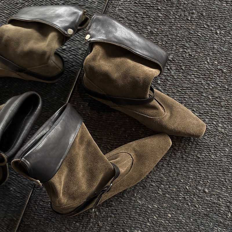 Botas de ante genuino Queli