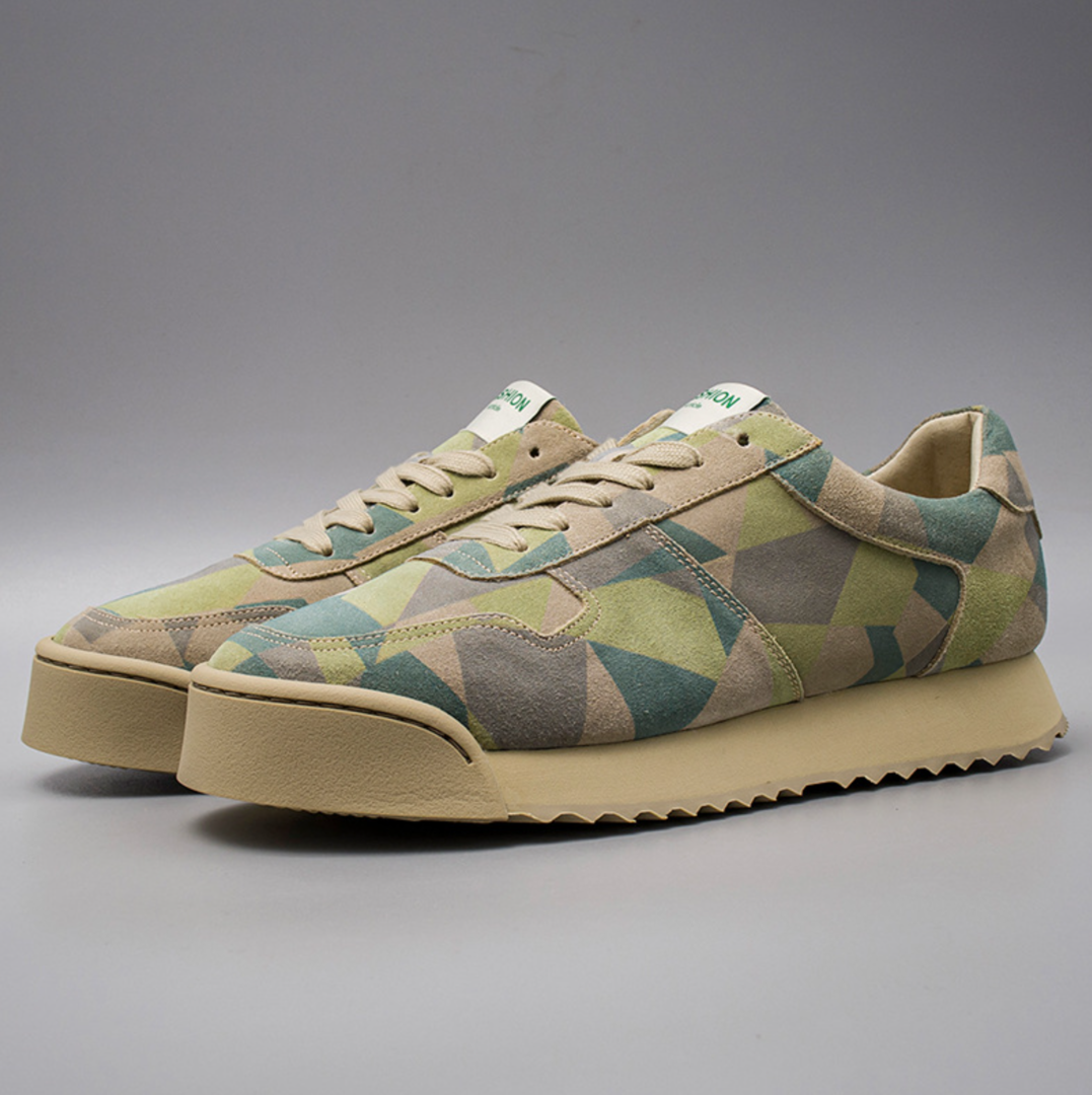 Camouflage Low Tops