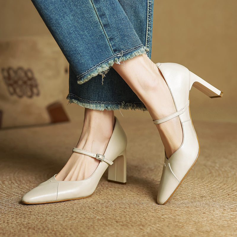 Tacchi Emily in vera pelle
