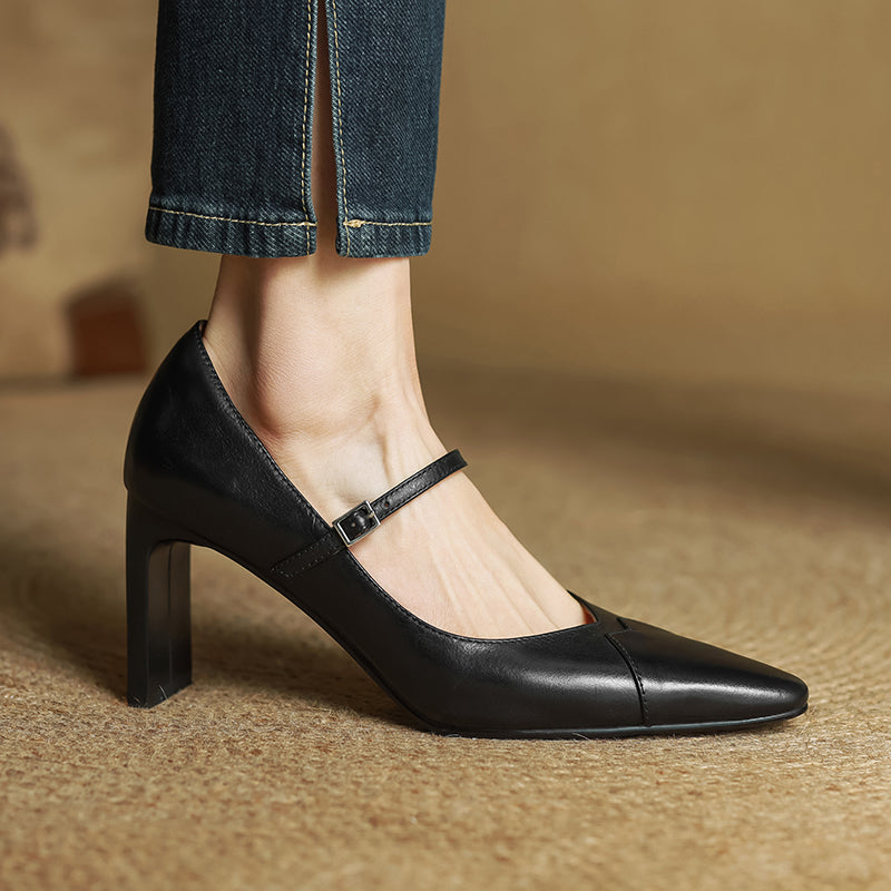 Tacchi Emily in vera pelle