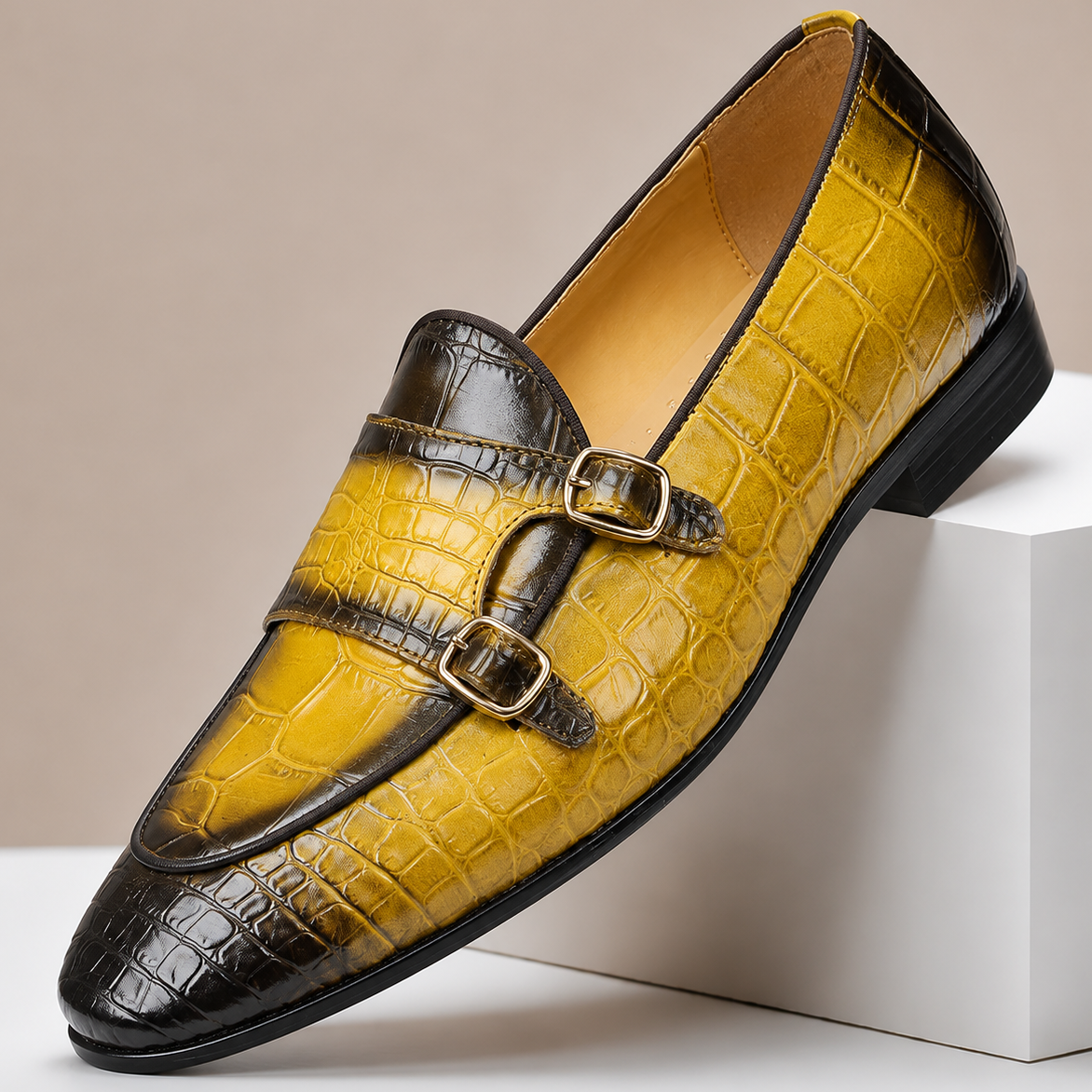 Leighton Cowhide Leather Loafers