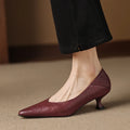 Grace High Heels aus echtem Leder
