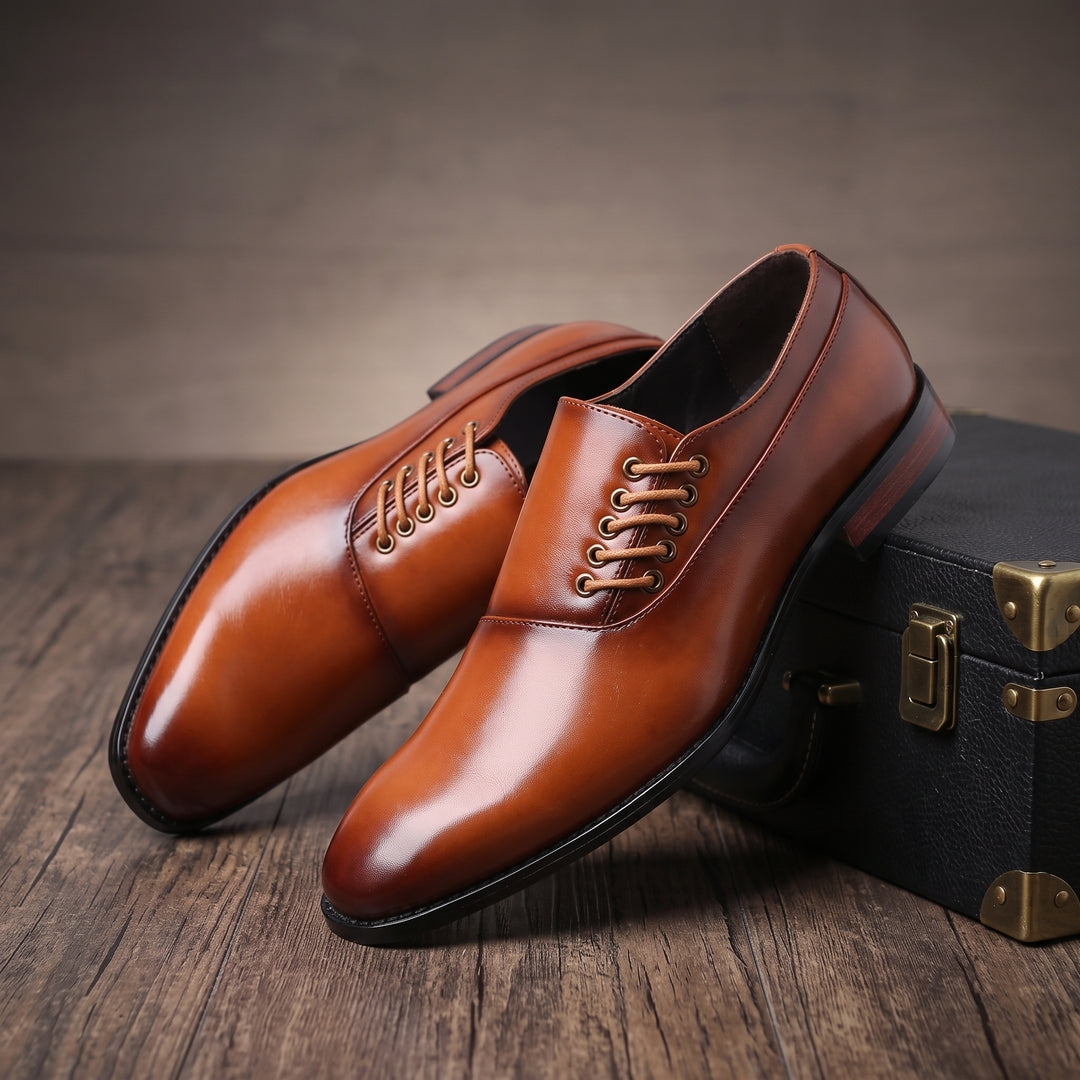 Sapato Oxford Hartcliffe em Pele