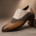 Eleganti scarpe dress multitone