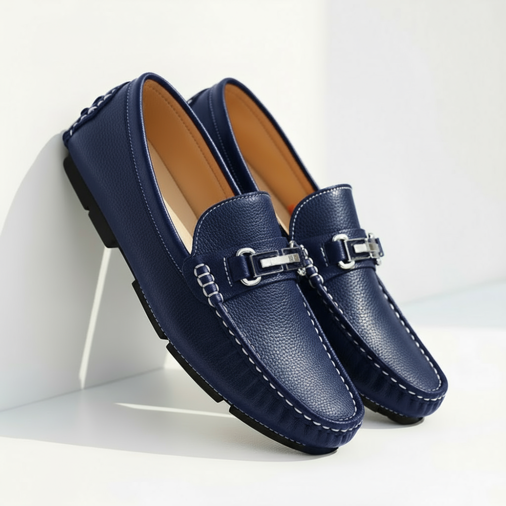 Torino Loafers van Echt Leer