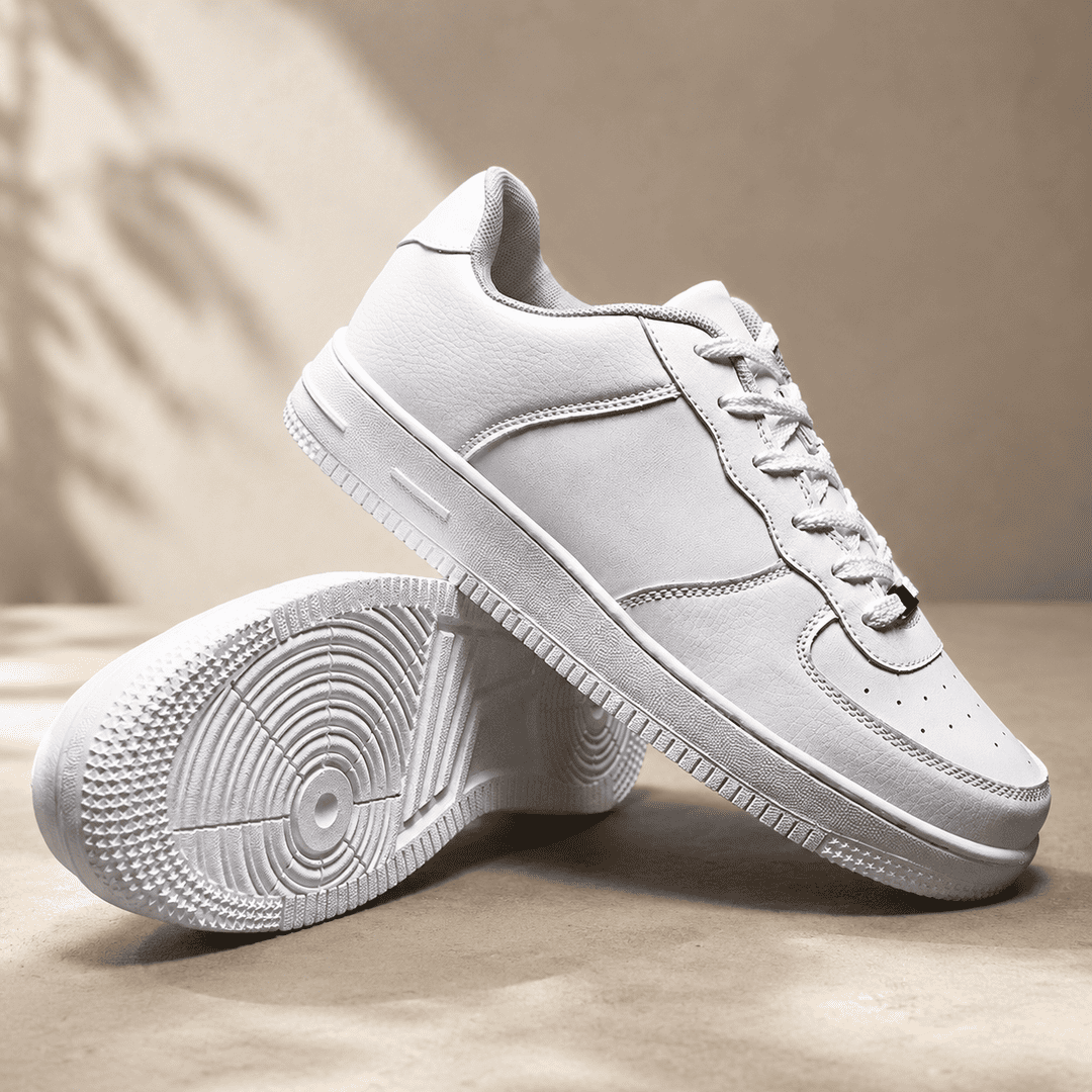 Klassiske sneakers med snørebånd