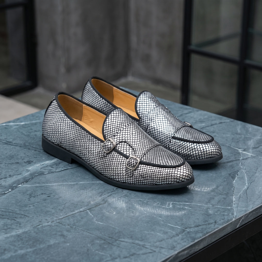 Argent Dress Loafers