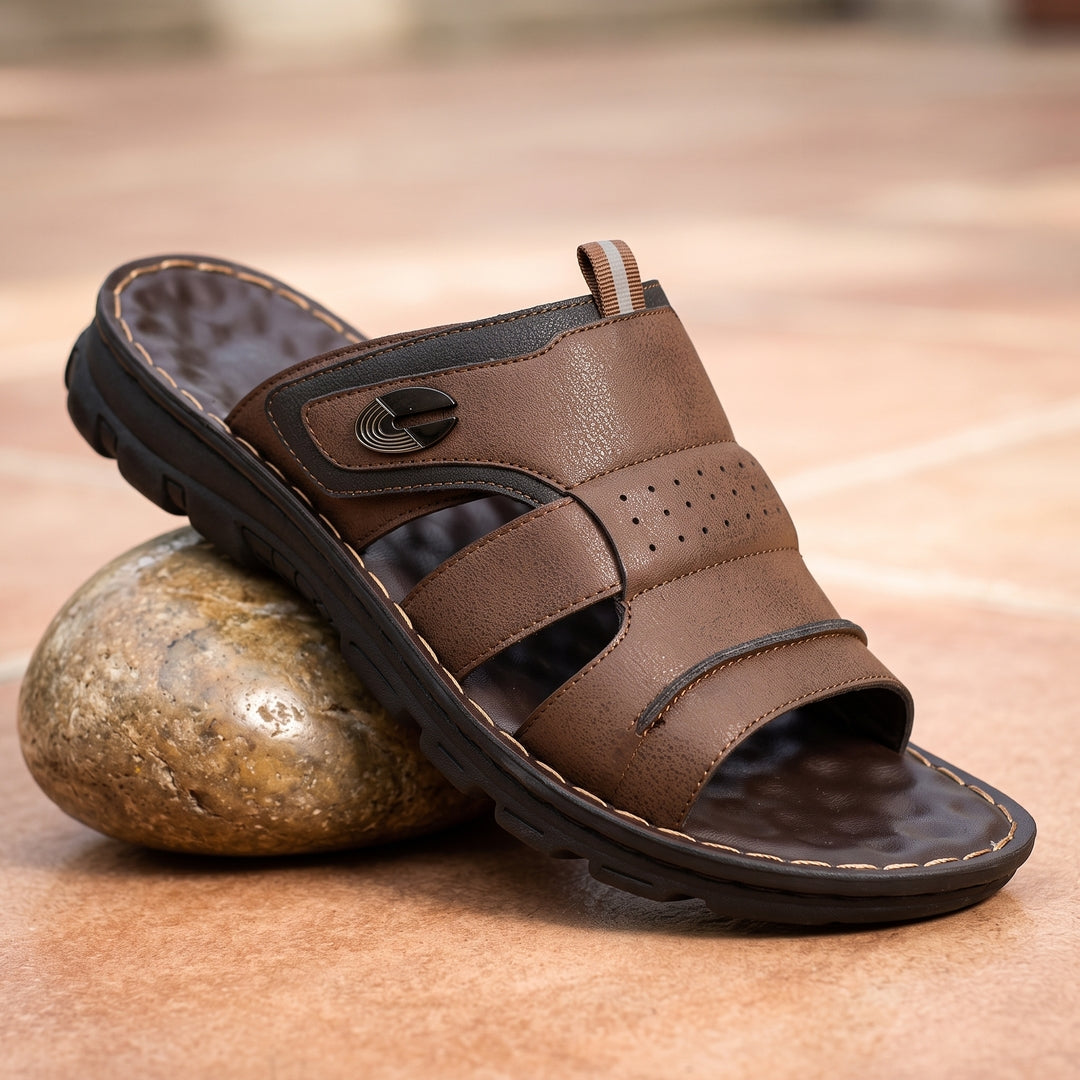 Marlowe-Ledersandalen