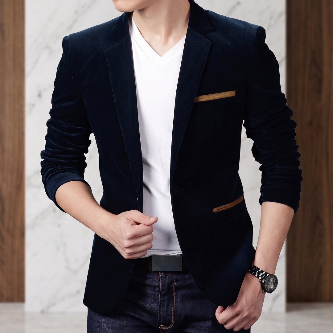 Barrington-Blazer mit Soft-Touch-Oberfläche