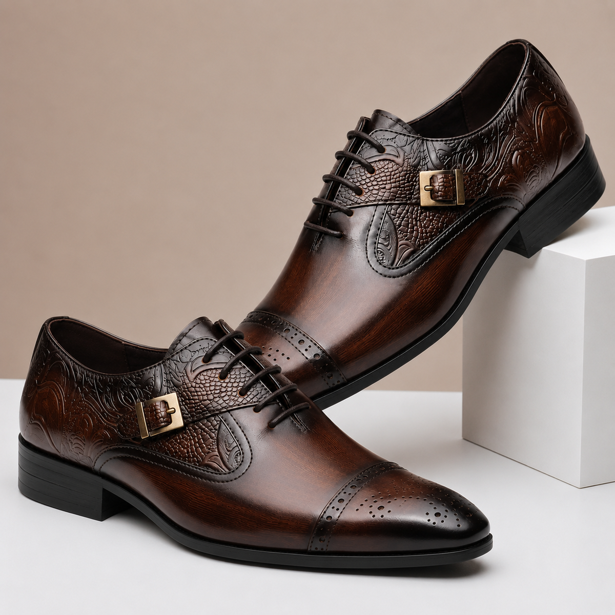 Valerio Echte Leren Schoenen