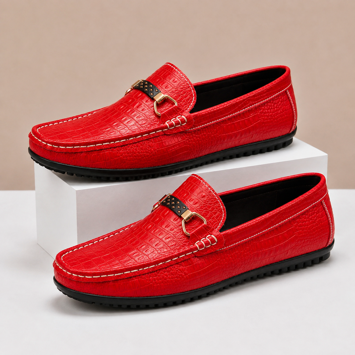 Marzelo loafers i ægte læder