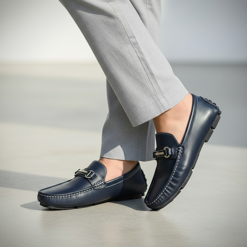 Torino Loafers van Echt Leer