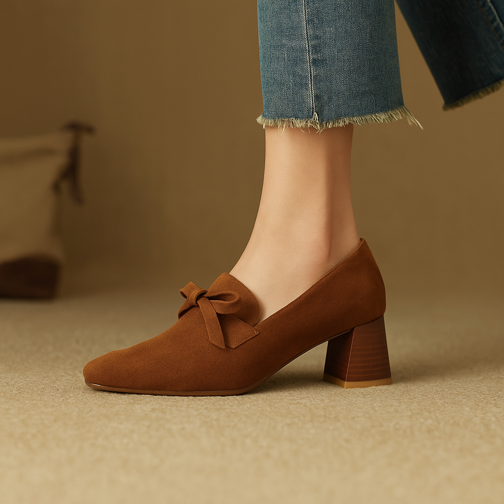 Elvoni Suede Heels
