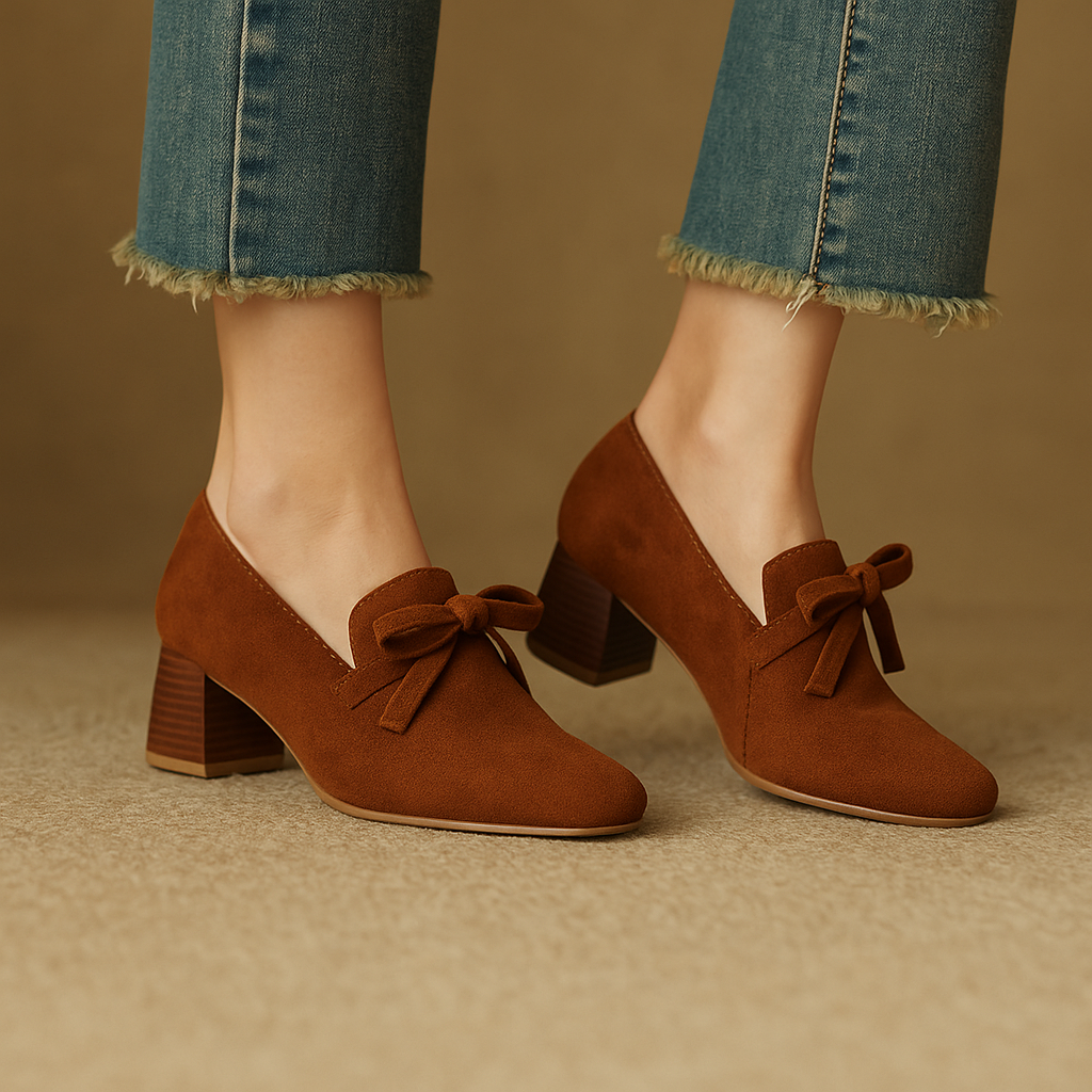 Elvoni Suede Heels