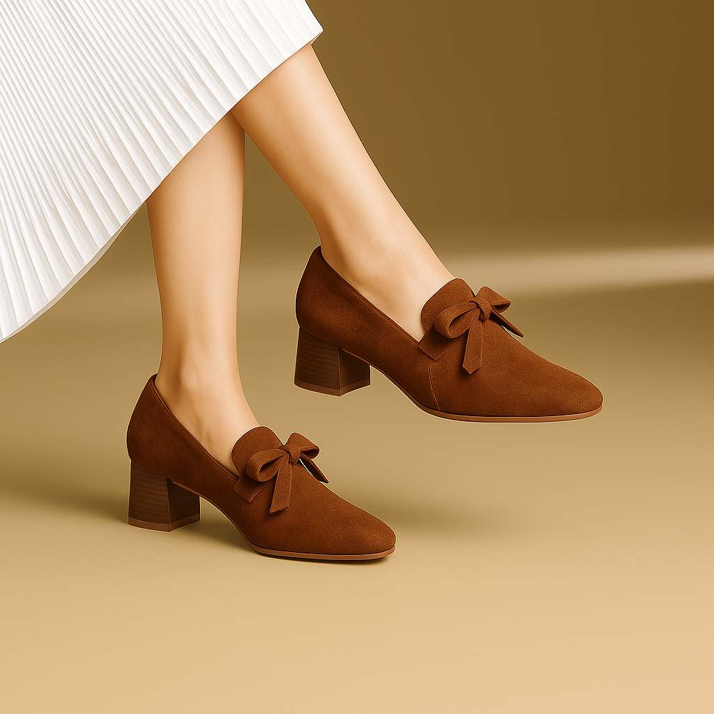 Elvoni Suede Heels