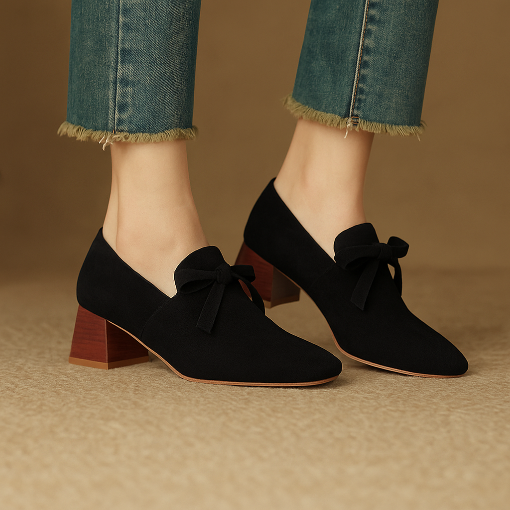 Elvoni Suede Heels