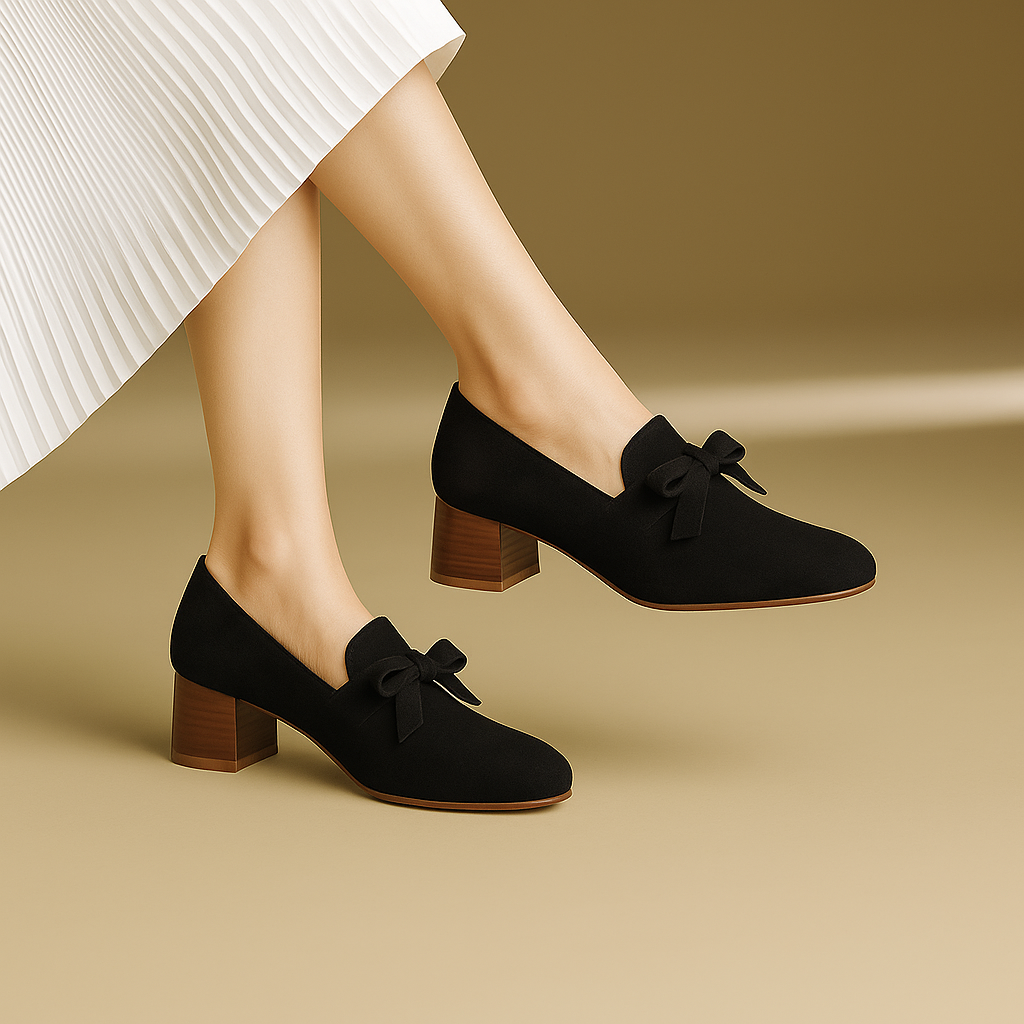 Elvoni Suede Heels