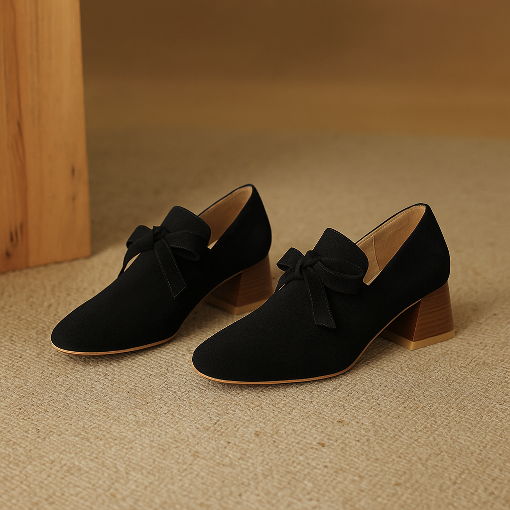 Elvoni Suede Heels