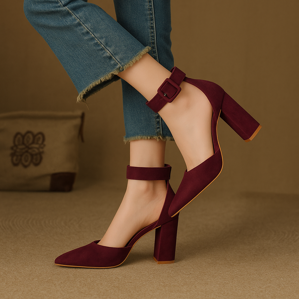 Tacones de ante Noretta