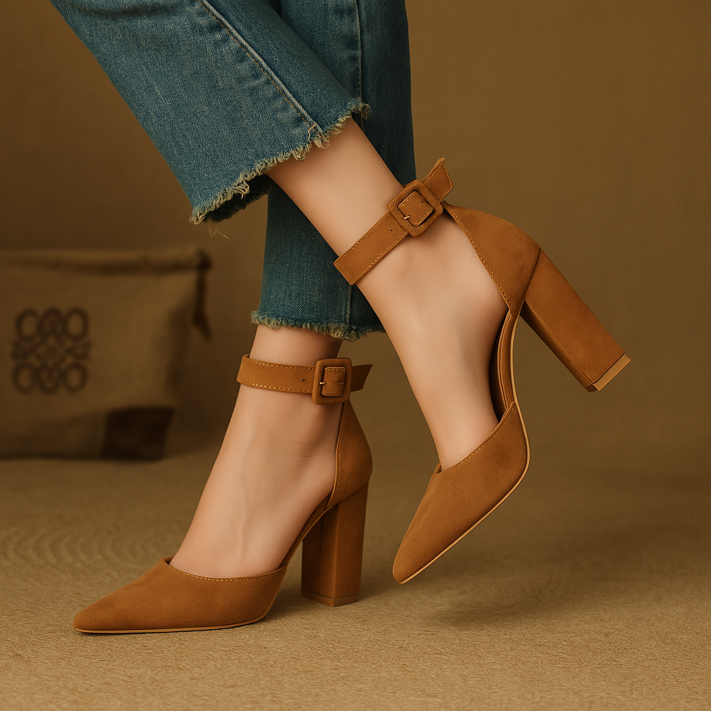 Tacones de ante Noretta