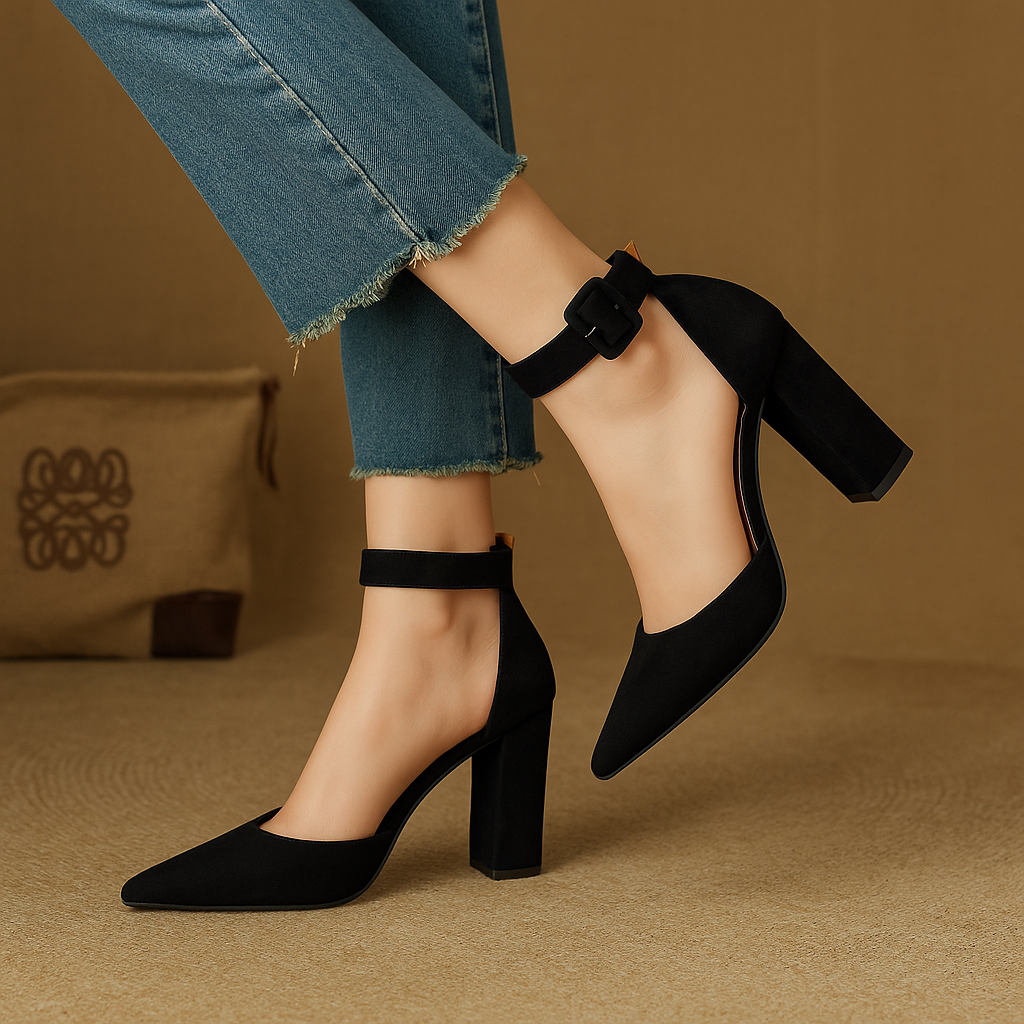Tacones de ante Noretta