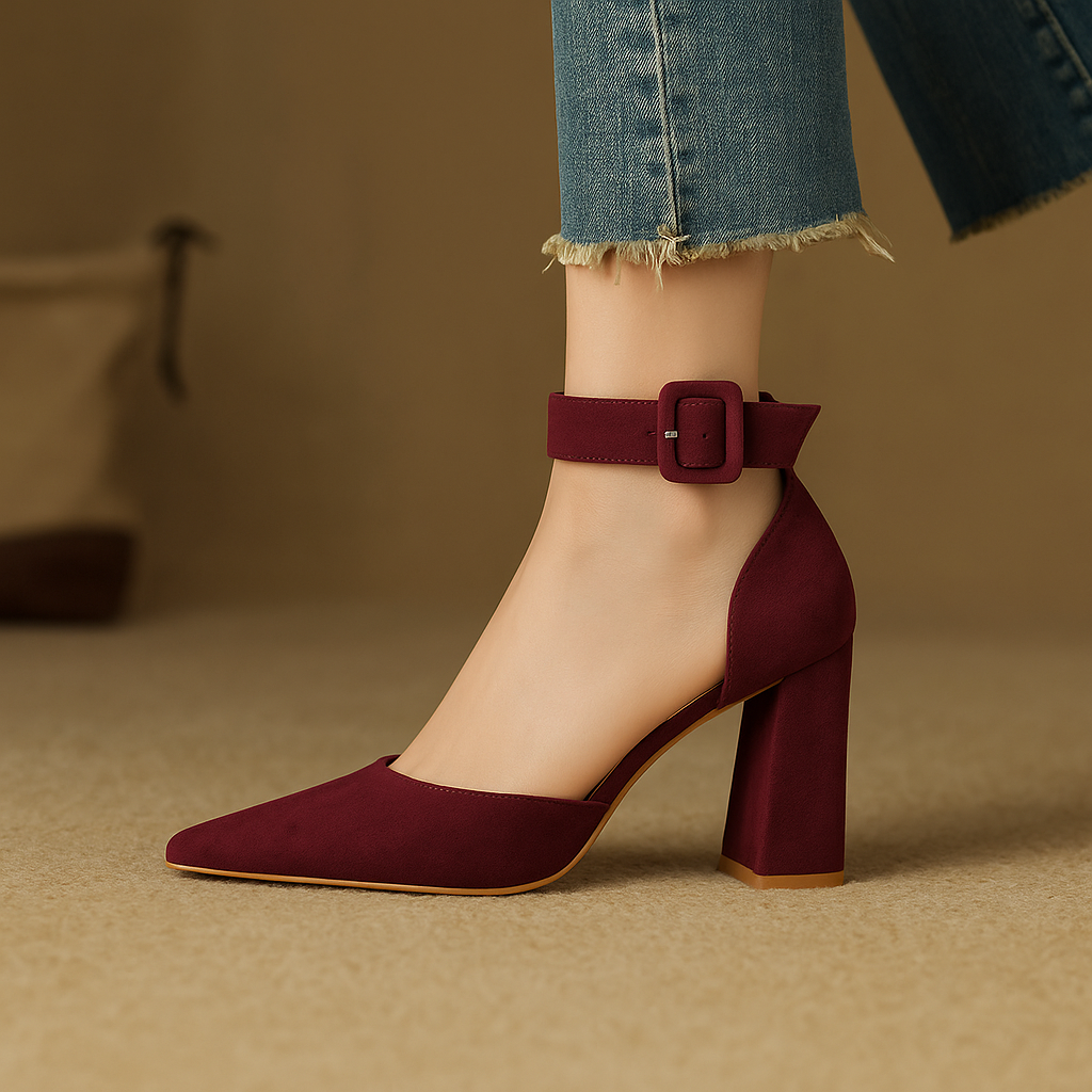Tacones de ante Noretta
