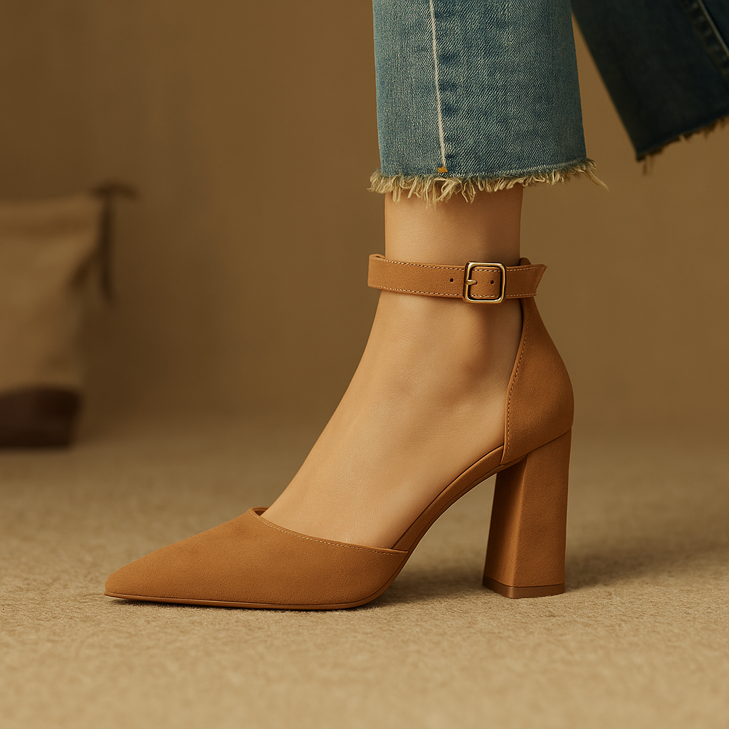 Tacones de ante Noretta