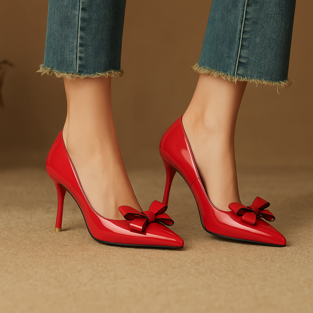 Tacones de cuero Belle