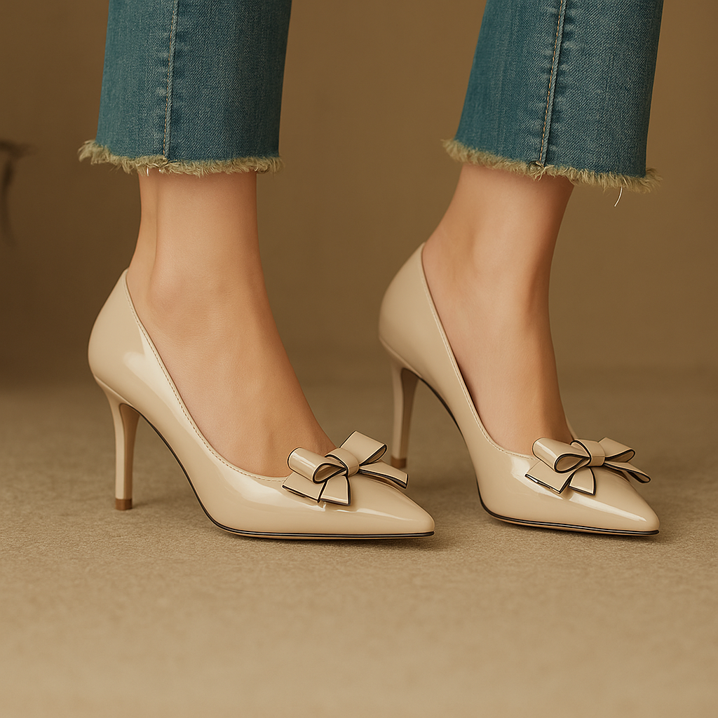 Tacones de cuero Belle