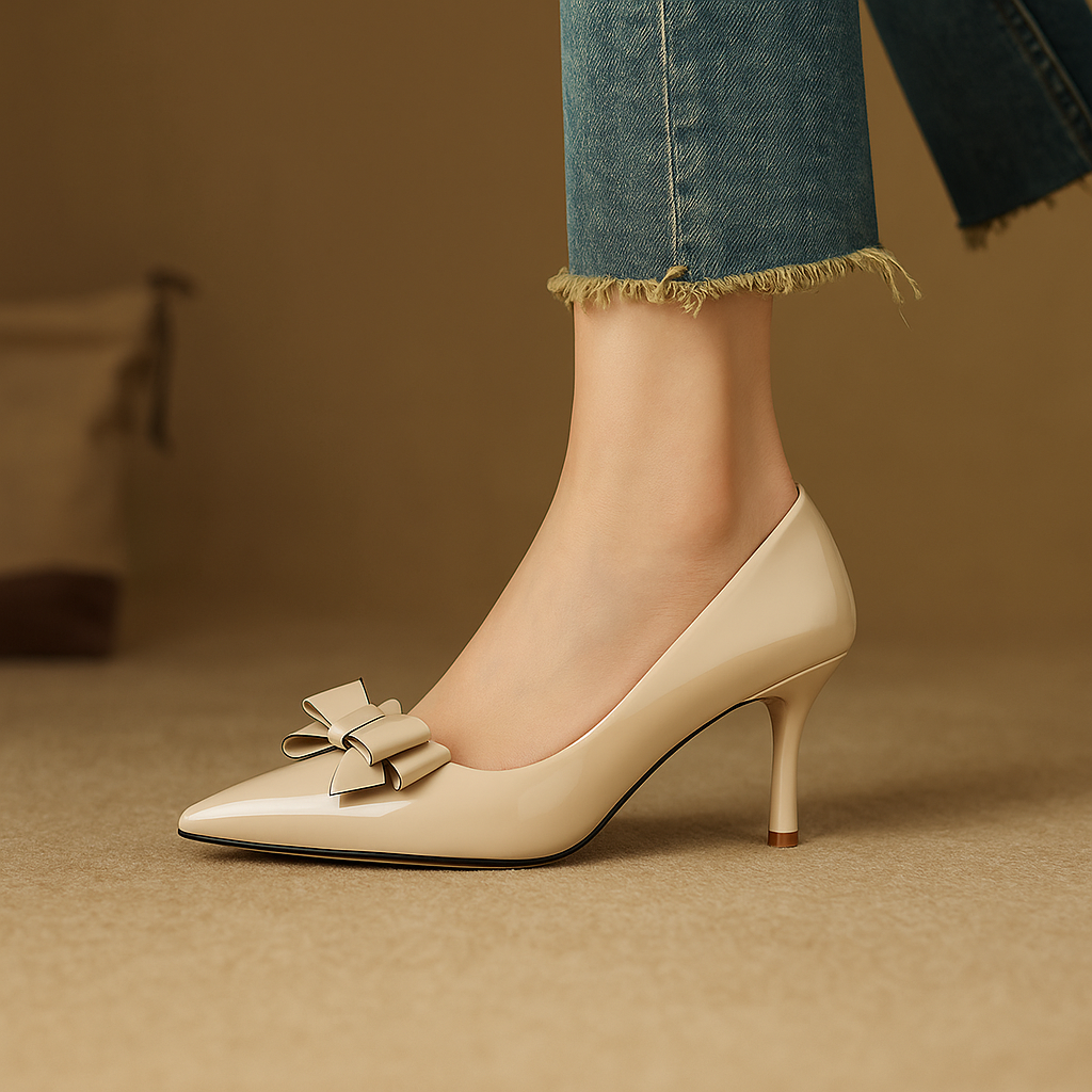 Tacones de cuero Belle
