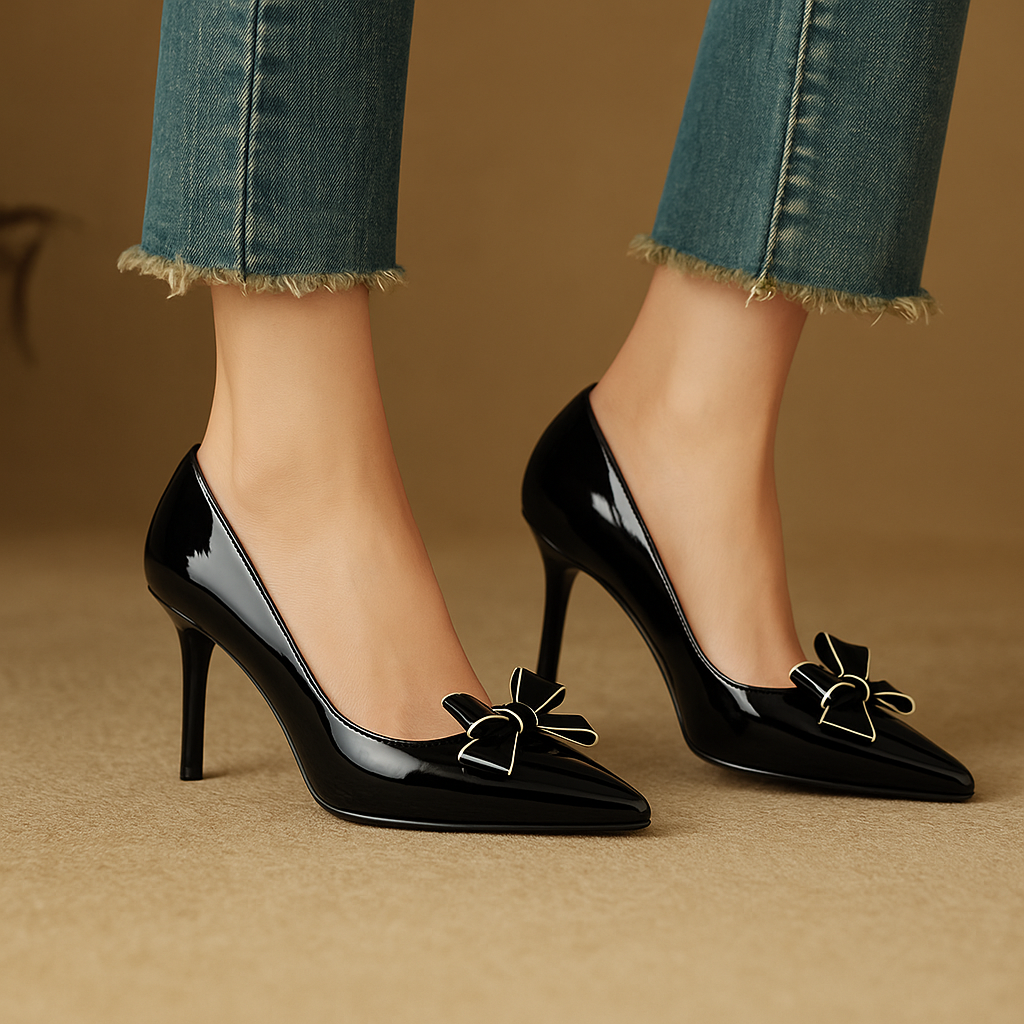 Tacones de cuero Belle