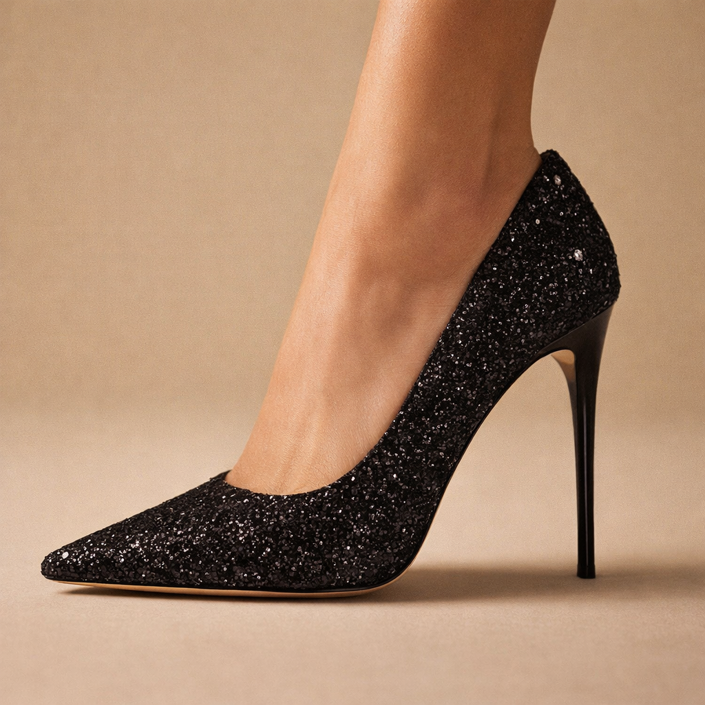 Tacones de lentejuelas Julie