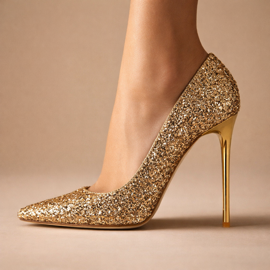 Tacones de lentejuelas Julie