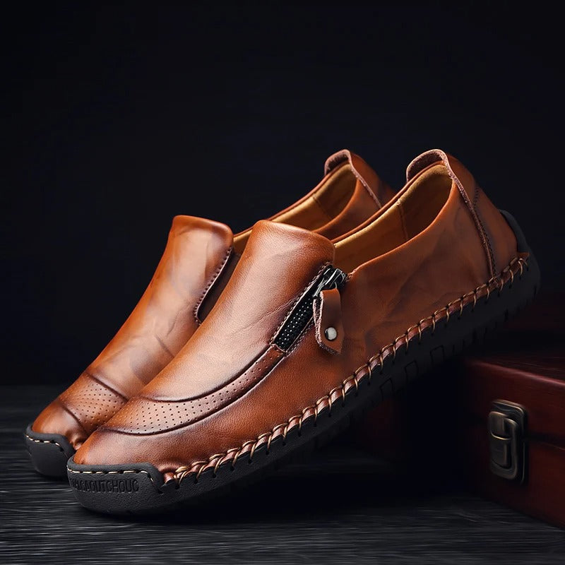 Premio loafers i ægte læder