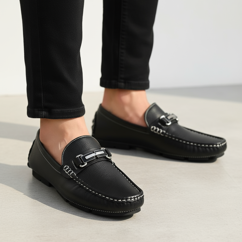 Torino Loafers van Echt Leer