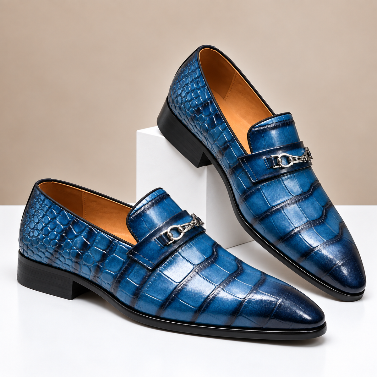 Mussu Cowhide Leather Loafers