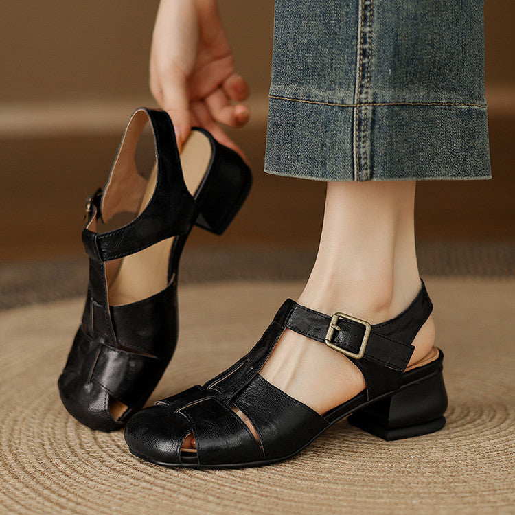 Amelie Genuine Leather Shoes
