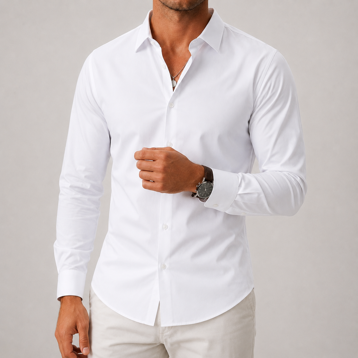 Camisa Social Antirrugas Devor