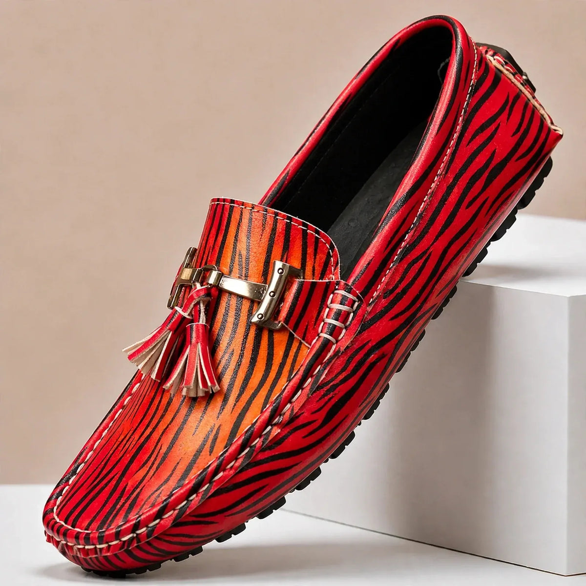 Paolo loafers i äkta läder