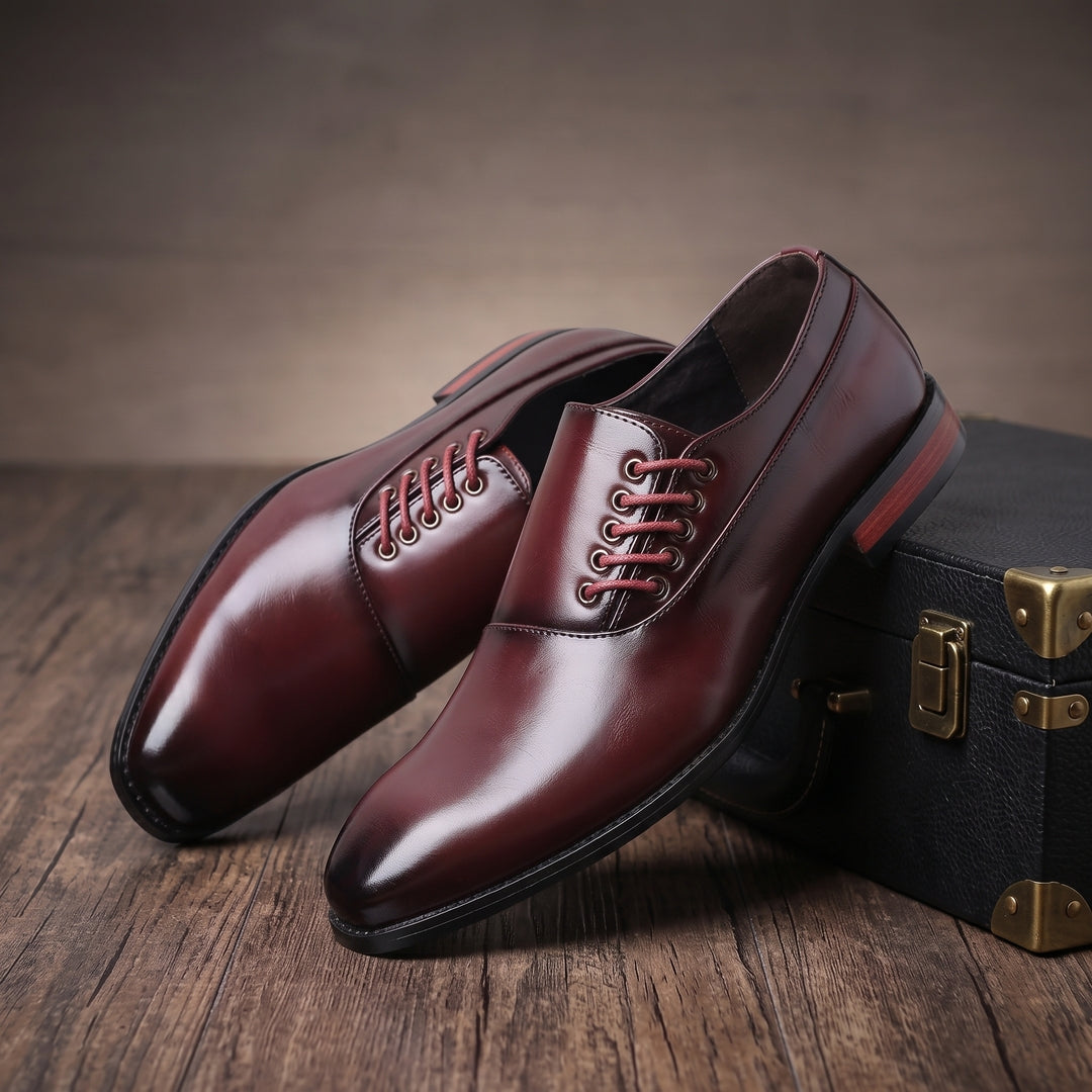 Sapato Oxford Hartcliffe em Pele